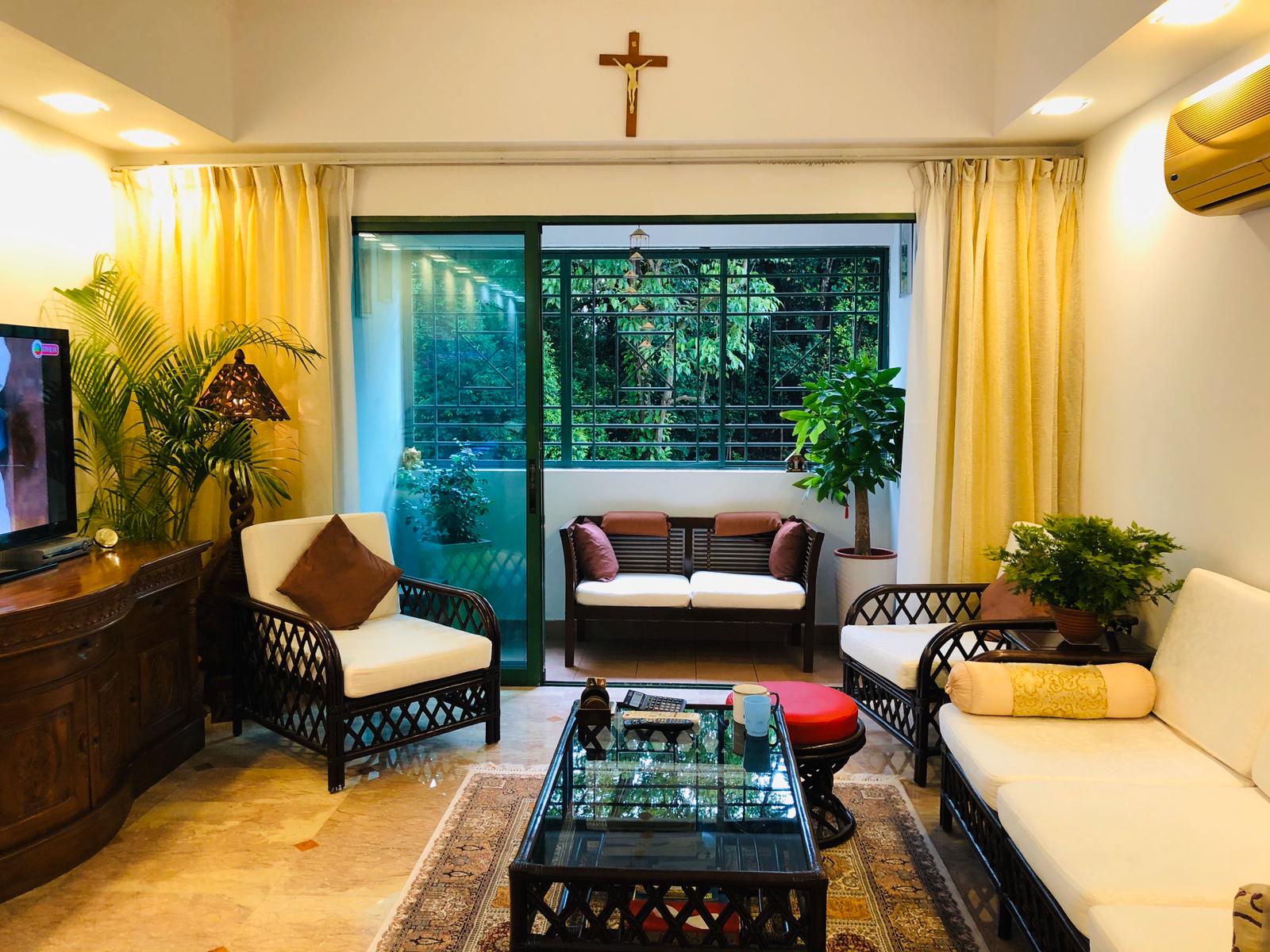 living room remodeling after